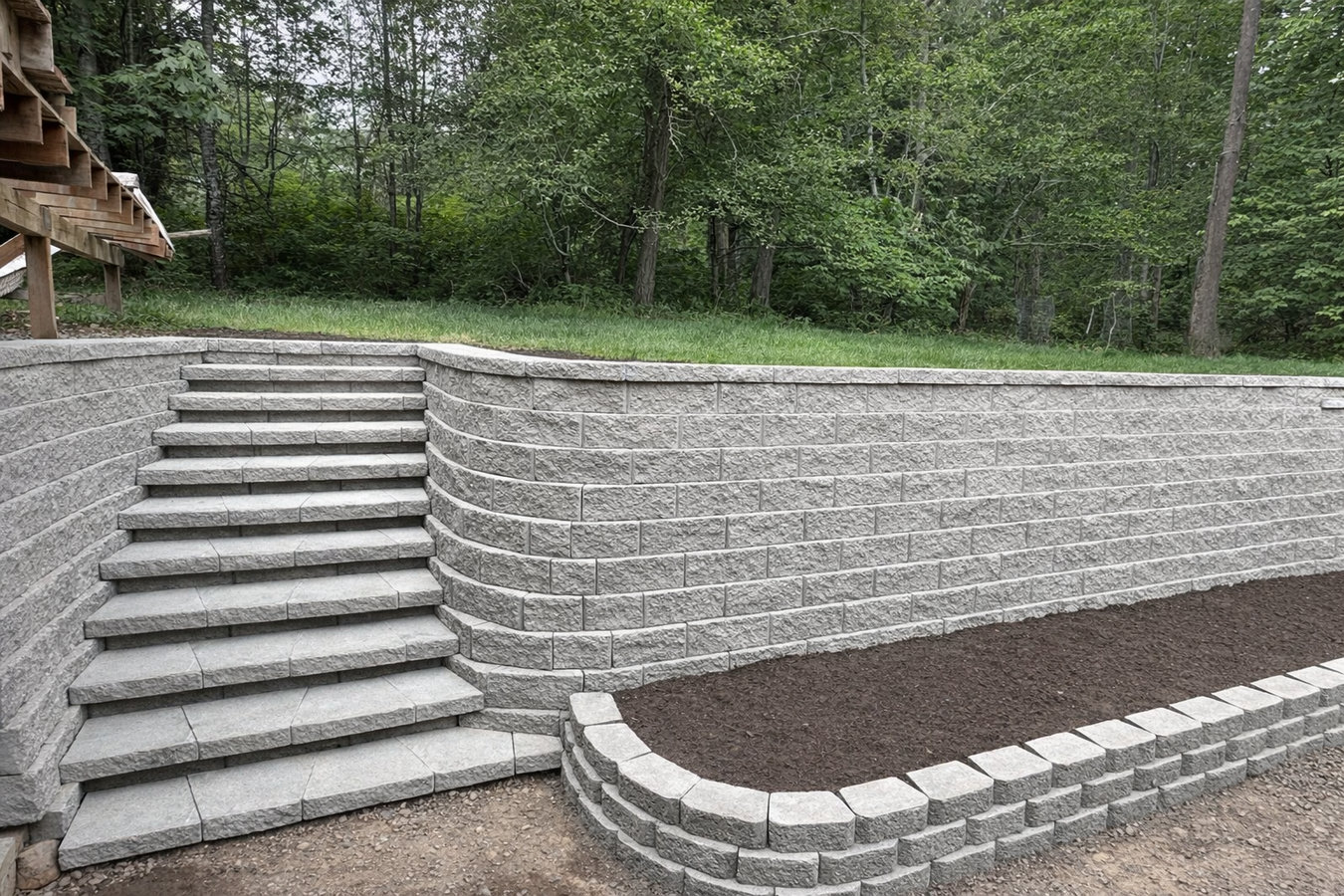 Retaining wall construction in Santa Maria, CA